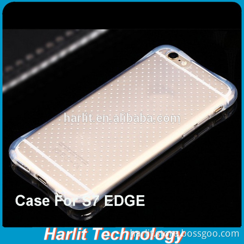 Clear TPU Protective Case With Air Cushion For iPhone 7 Anti Shock Transparent TPU Case Anti Bump